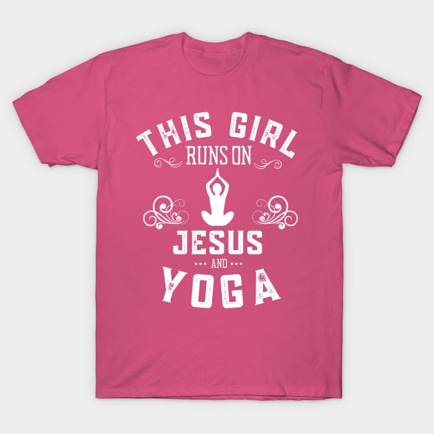 Just a Girl Who Loves Yoga T-Shirt by MalibuSun